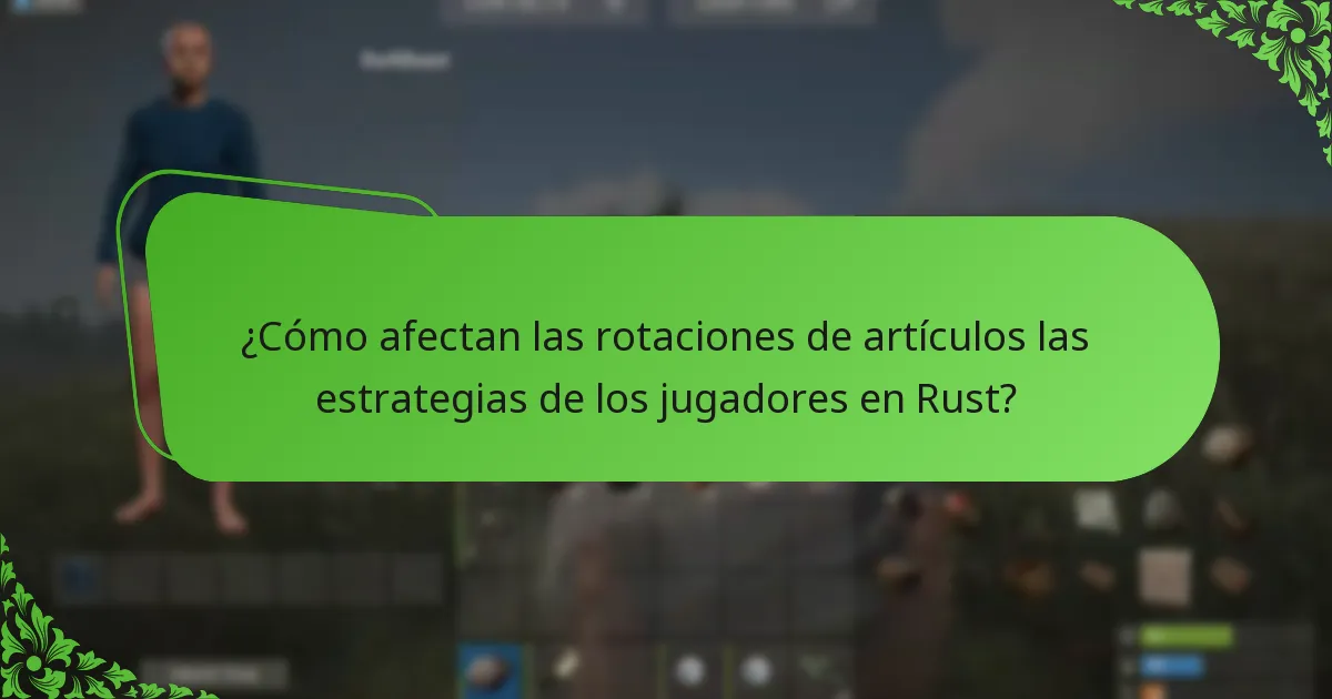 ¿Cuándo se anuncian las rotaciones de artículos en la Tienda de Objetos de Rust?