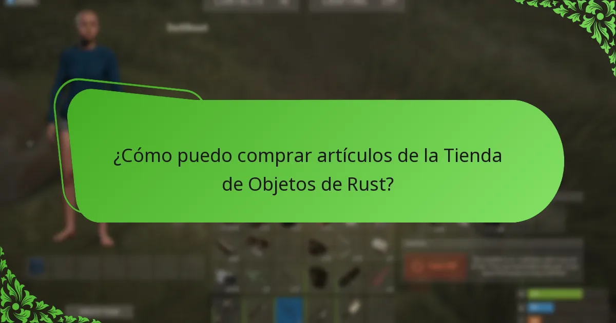 ¿Cuáles son los artículos favoritos de la comunidad en la Tienda de Objetos de Rust?