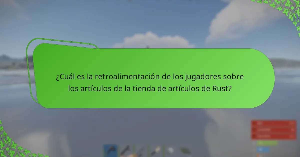 ¿Cómo se compara la tienda de artículos de Rust con otras tiendas de artículos de juegos?