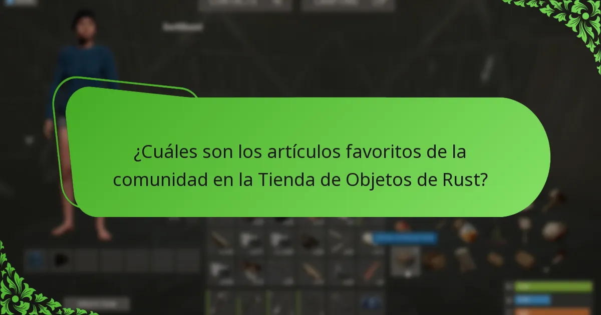 ¿Cómo puedo comprar artículos de la Tienda de Objetos de Rust?