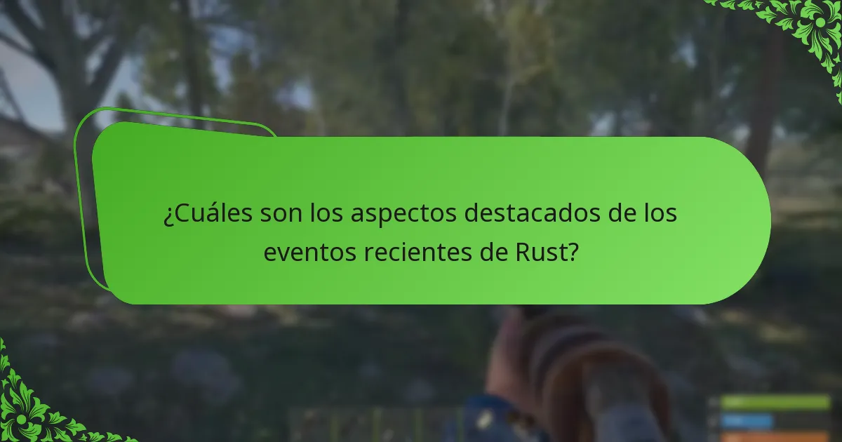 ¿Cómo pueden los jugadores participar en las recompensas de eventos de Rust?