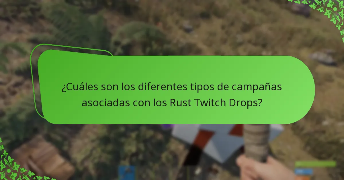 ¿Cómo influyen los eventos comunitarios en los Rust Twitch Drops?