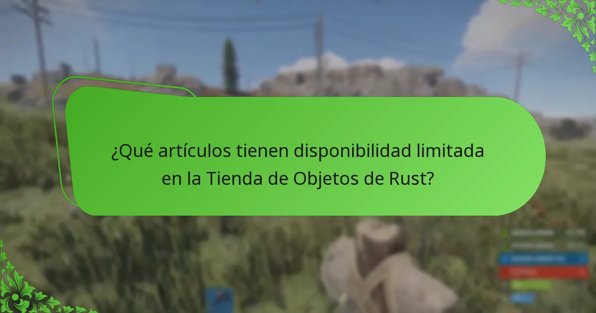 ¿Cómo pueden los usuarios comprar artículos en la Tienda de Objetos de Rust?
